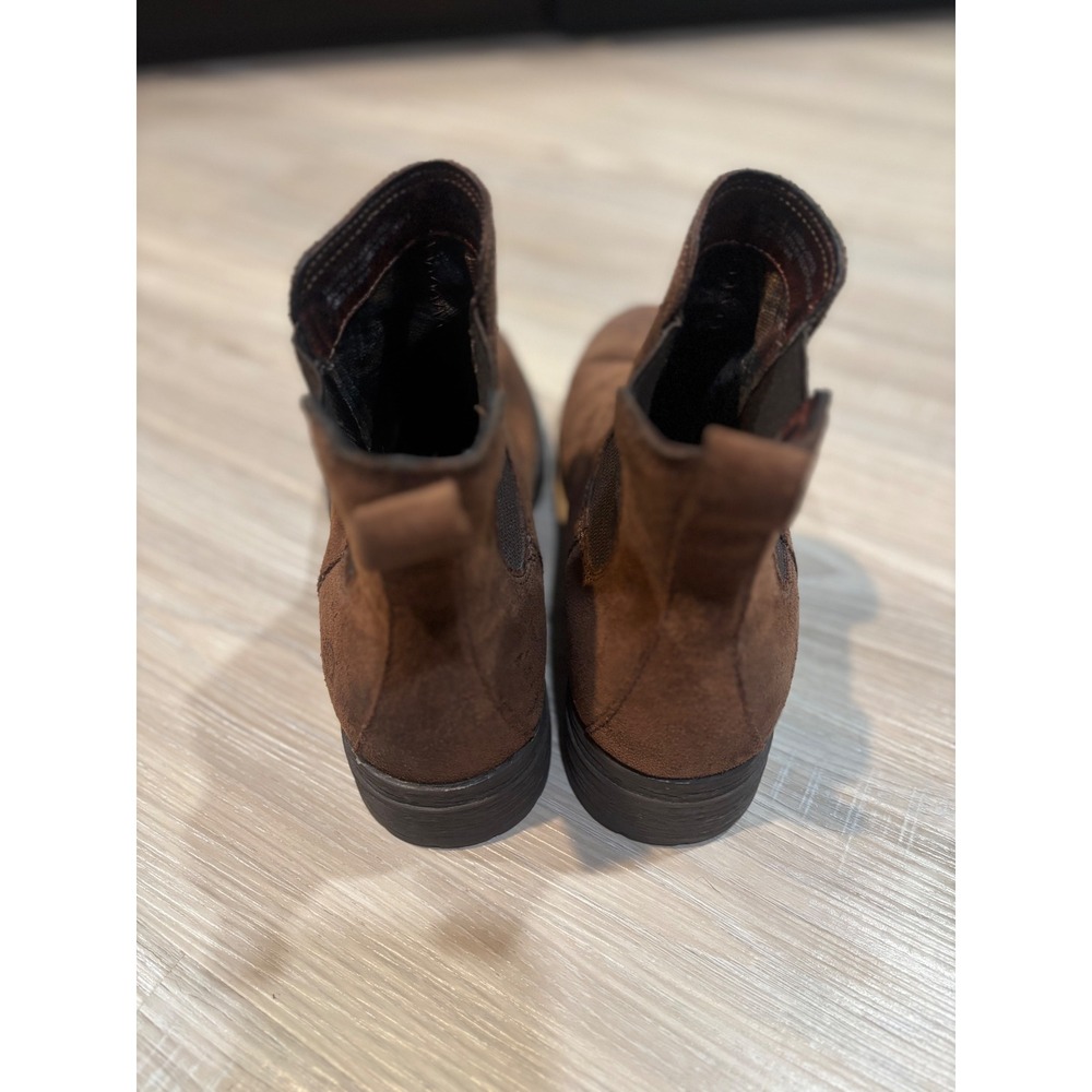 Born Mens Brown Suede Chelsea Boots Ankle Lug Sole F55523 Size 9M - Picture 5 of 7